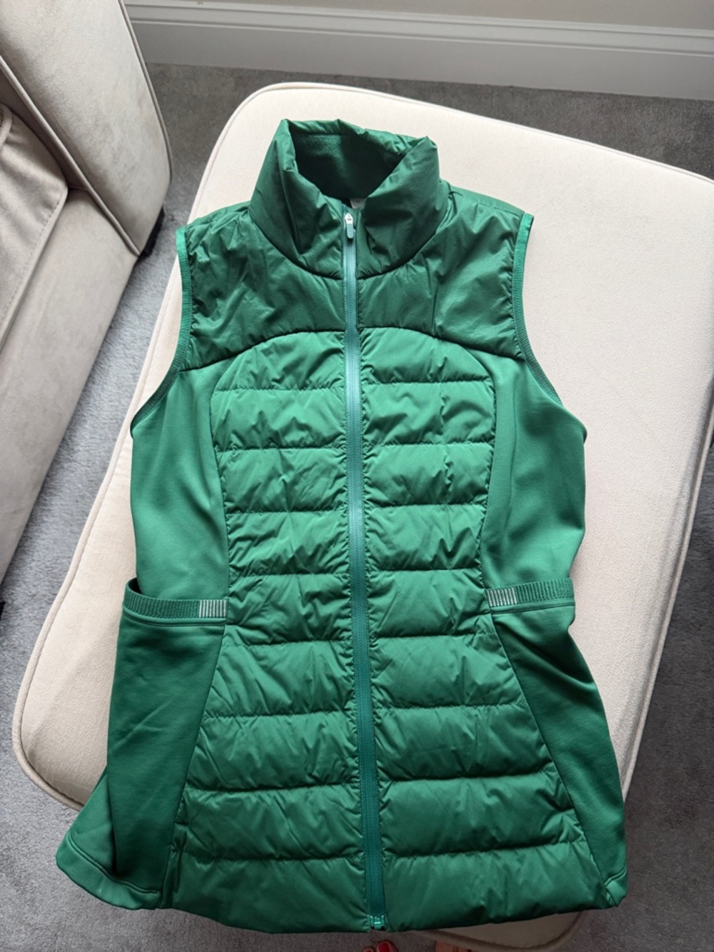 NWOT Lululemon Down For It All Vest Size 10 in Everglade Green